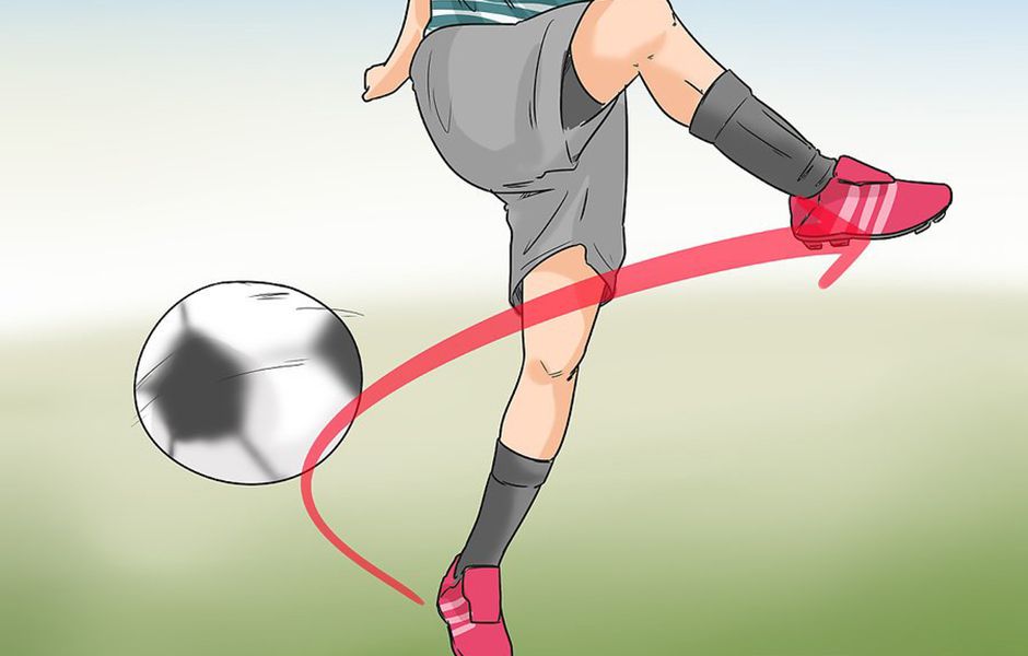 Daughter footjob hard kick ball image
