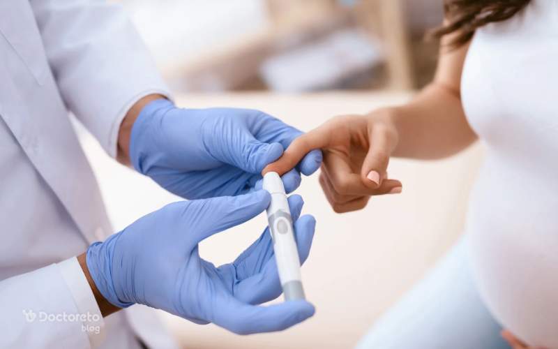 gestational diabetes test 1 - محل تزریق انسولین در بارداری و ماه های آخر حاملگی